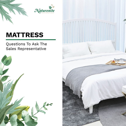 6 Questions You Should Ask Your Mattress Sales Representative
